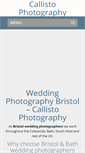 Mobile Screenshot of callisto-photography.co.uk